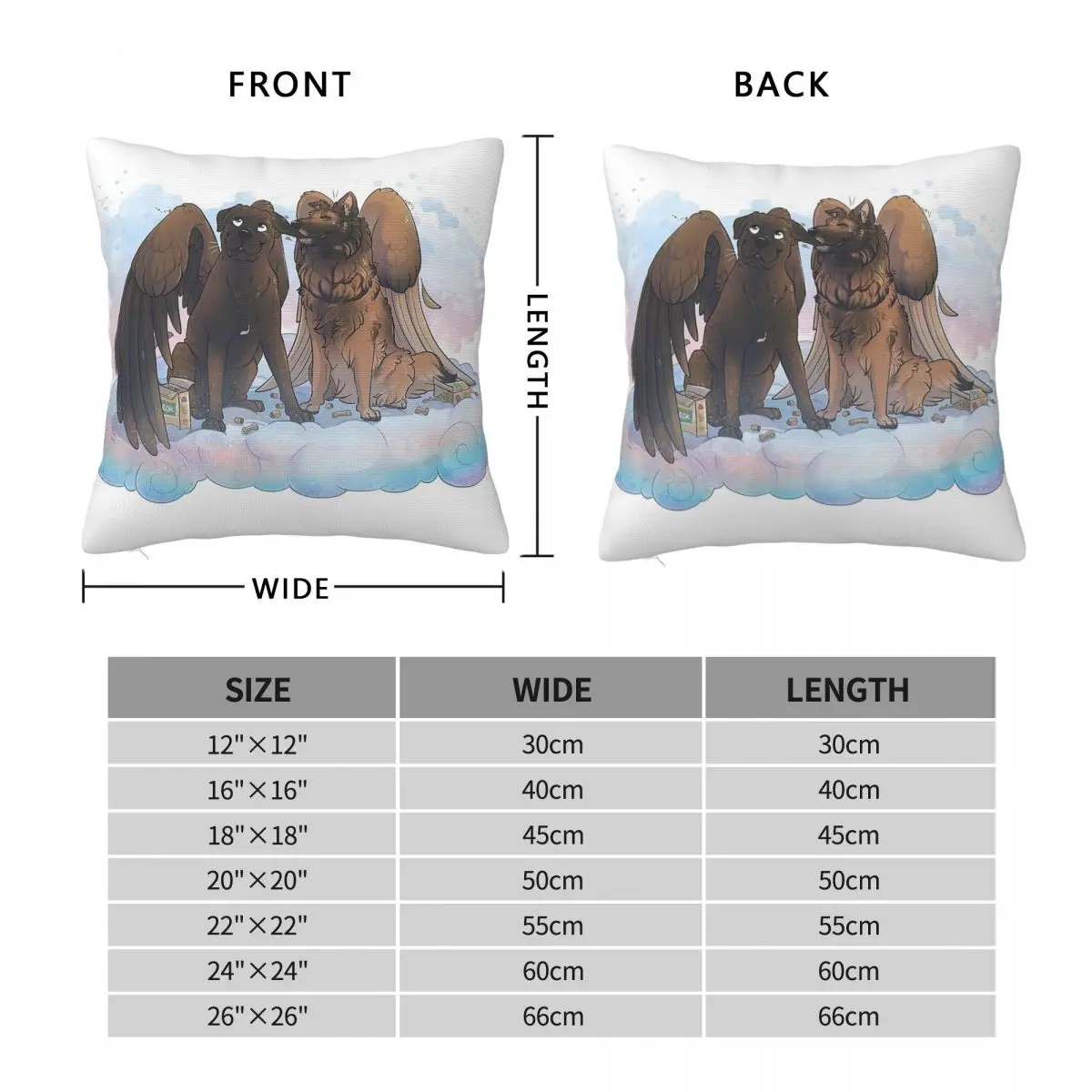 Diablo And Finook Square Pillowcase Polyester Linen Velvet Printed Zip Decor Sofa Seater Cushion Cover 45x45