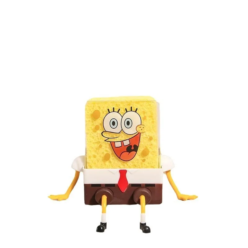 Nuovo cartone animato lavastoviglie Squarepants scatole di sapone da cucina cestello di scarico scolapiatti ciotola spazzolatura Spongebob periferiche Anime quadrate