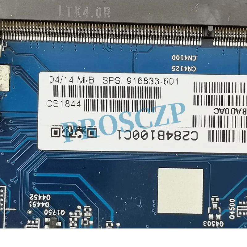 

6050A2860101 For HP 640 G3 650 G3 Laptop Motherboard With i5-7300U CPU DDR4 916834-601 916834-001 100% Working