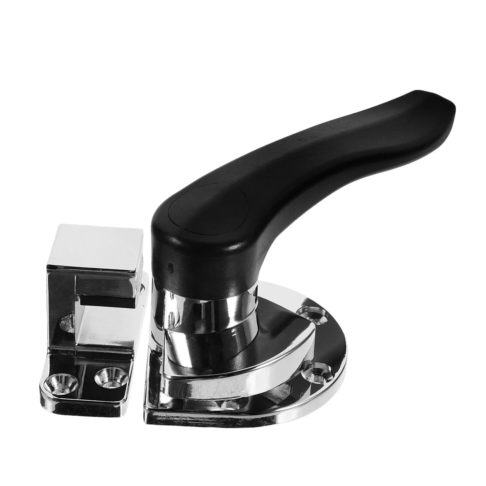 

Rice Steamer Door Handle Durable Zinc Alloy Smooth Grip Kitchen Appliance Freezer Latch Heavy Duty Metal Lock Cooler Hinge Arc