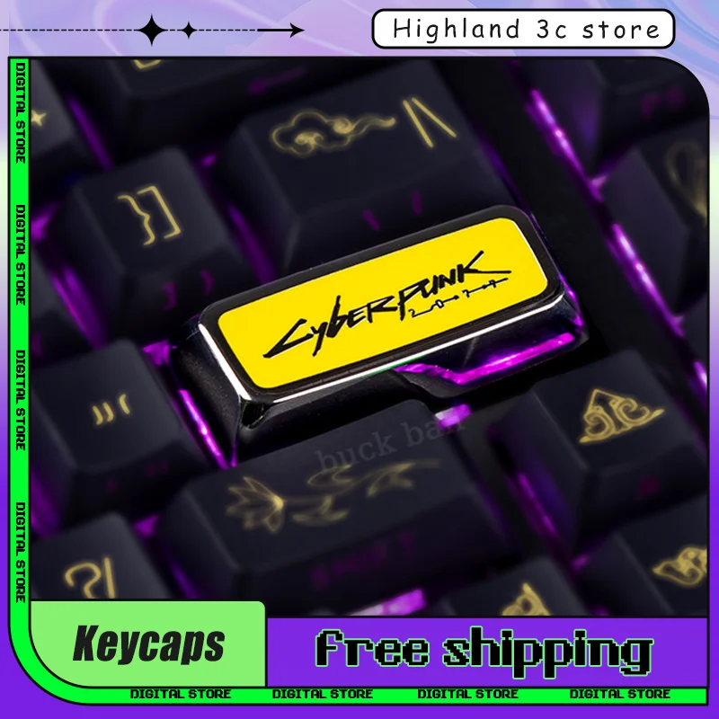 루시 맞춤형 키 캡 기계식 키보드 용 금속 원래 공장 E-스포츠 액세서리 맞춤형 컴퓨터 게이머 선물