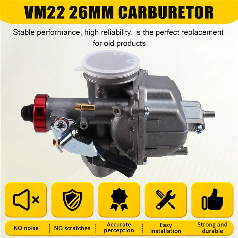 

AS57-VM22 26Mm Carburetor For Mikuni Pit Dirt Bike 110Cc 125Cc 140Cc For Lifan YX Zongshen Pit Dirt Bike XR50 CRF70 KLX