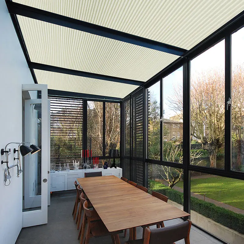 VELUX Skylight Cellular Shades. Honeycomb insulation. Light filtering & blackout. Cordless. UV block. Custom made for VELUX wind