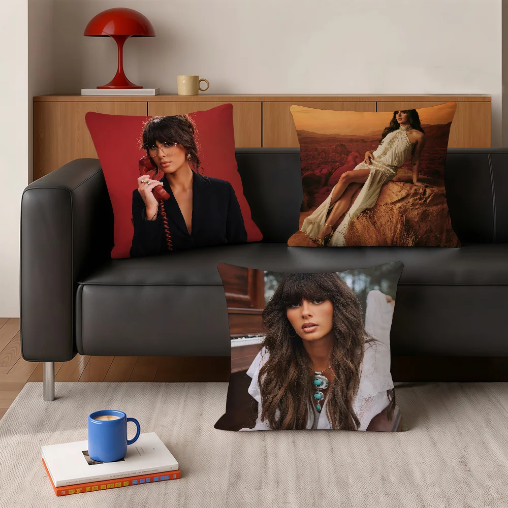 Singer E-Ella L-Langley Dandelion Pillow Case Square Bedroom Headboard Sofa Living Room Backrest Cushion Nap Pillow