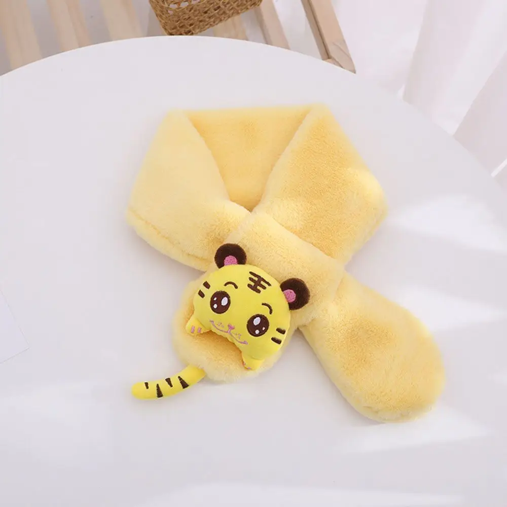 Autumn Winter Cartoon Cold-Proof Scarves Wraps Scarf Collar Child