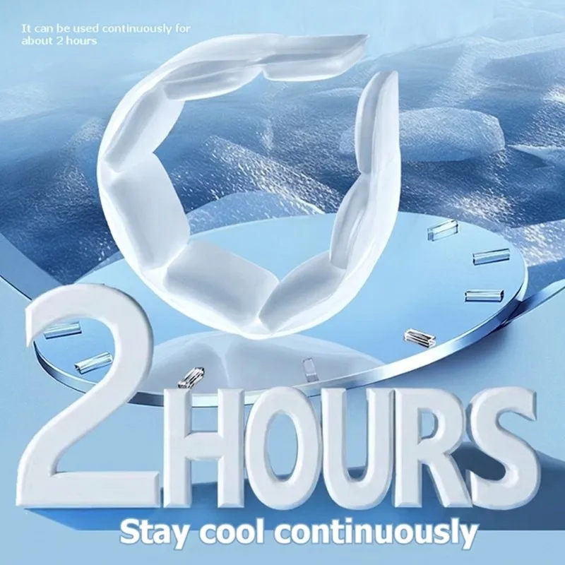 HOTB72A Reusable Ice Ring Neck Cooler Wrap For PCM Cooling Tube, TPU Freezable Collar For Hot Summer Weather Outdoor Work