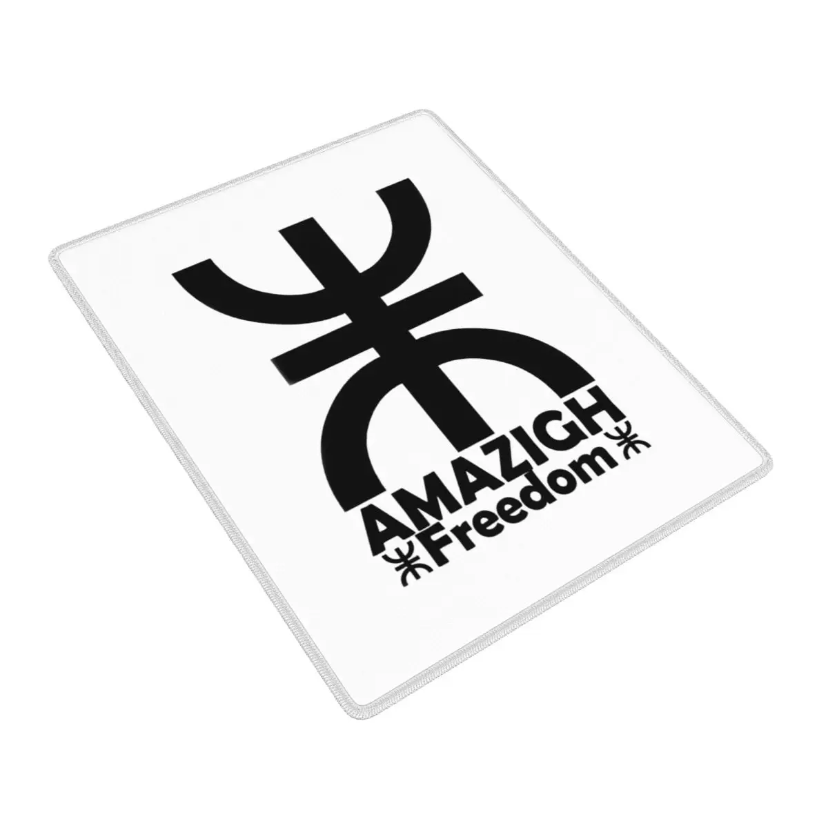 

Коврик для мыши с флагом берберов Кабил и Амазигов, игровой коврик для ПК, ноутбука, клавиатуры, компьютерный игровой коврик для стола, 7x9 дюймов (22x18 см)