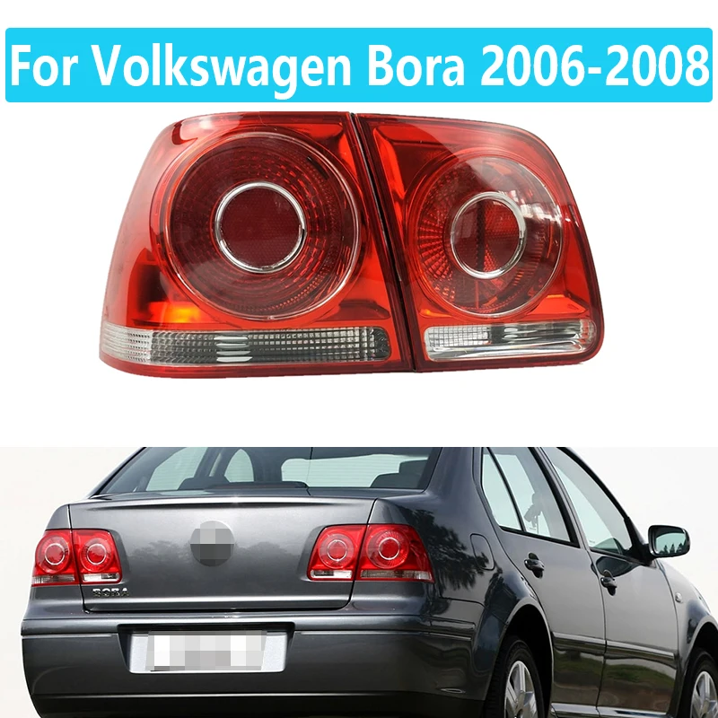 Xe Volkswagen Bora 2006-2008 Sau Họa Tiết Rằn Ri Nét Ta 016RAR Đèn Nhà Ở Bora Sau Uốn Cong Ánh Sáng Sáng Phẳng Phanh Nhan