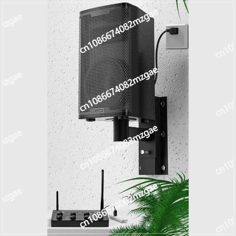 Wall-mounted speakers, subwoofer bar, gym, dance studio, meeting room, wireless audio, store-specific commercial set