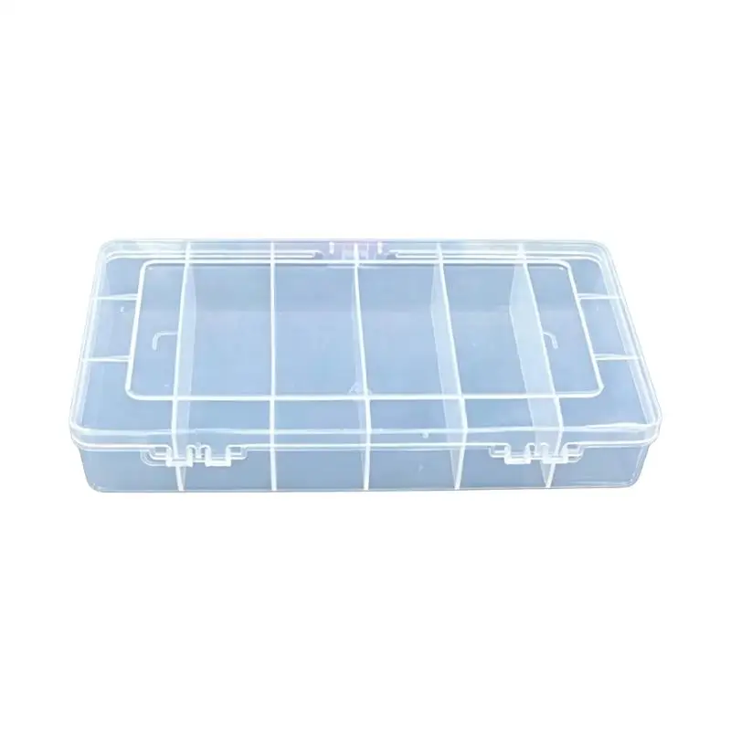 31BA Thick Wall Clear Organizers 6 Storage Solution for Efficient Component Management in Various Work Environment
