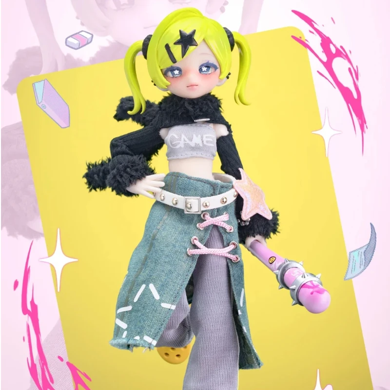 

Новая двухсторонняя серия убийц Mjd, захватывающая случайная коробка-сюрприз с очаровательной фигуркой, игрушки Bjd, поп-культура, коллекционные предметы, подарок