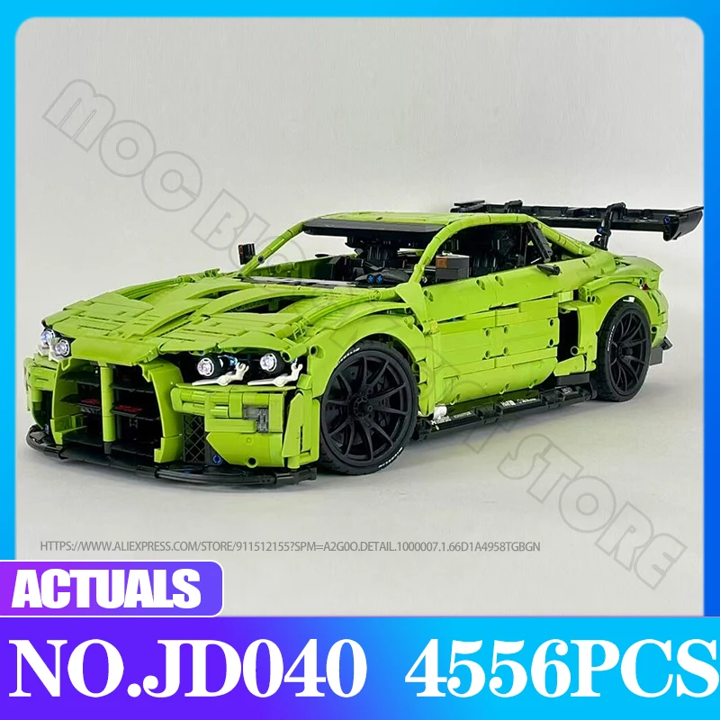 BUILDMOC High-Tech Speed Power Champions M4 Racing Car Model JD040 Track GT Hypercar Building Block Brick Children Toys Gifts