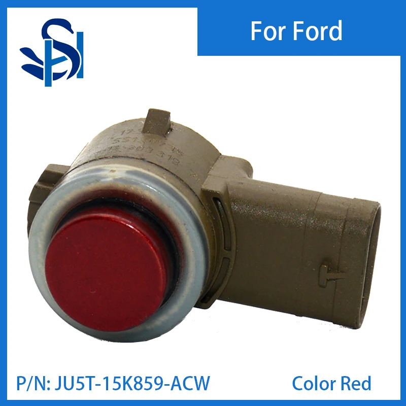 JU5T-15K859-ACW Parking Sensor Color Red For Ford Bronco Sport Escape Expedition Mustang Mach-E Transit-150 250 350 Corsai