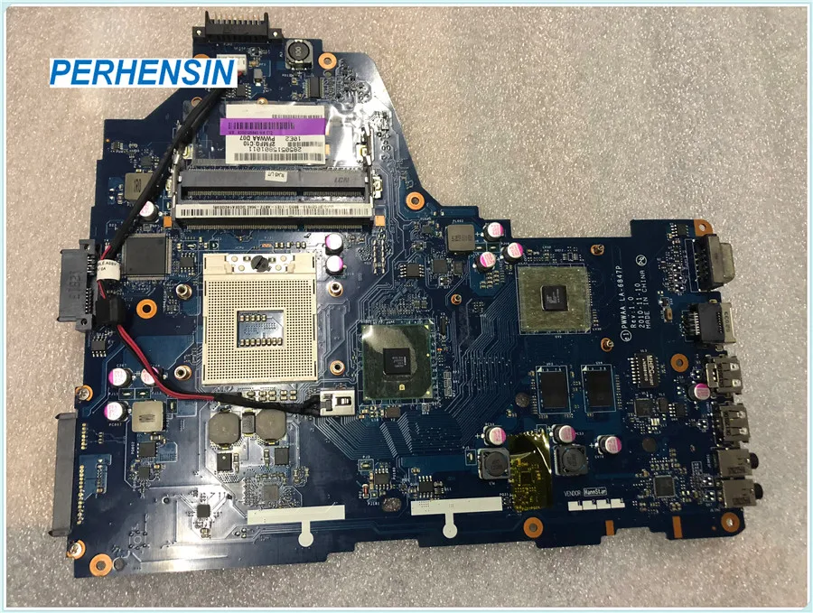 

Used K000125840 For Toshiba Satellite C660 C665 Laptop Motherboard PWWAA LA-6847P HM55 DDR3 PGA988