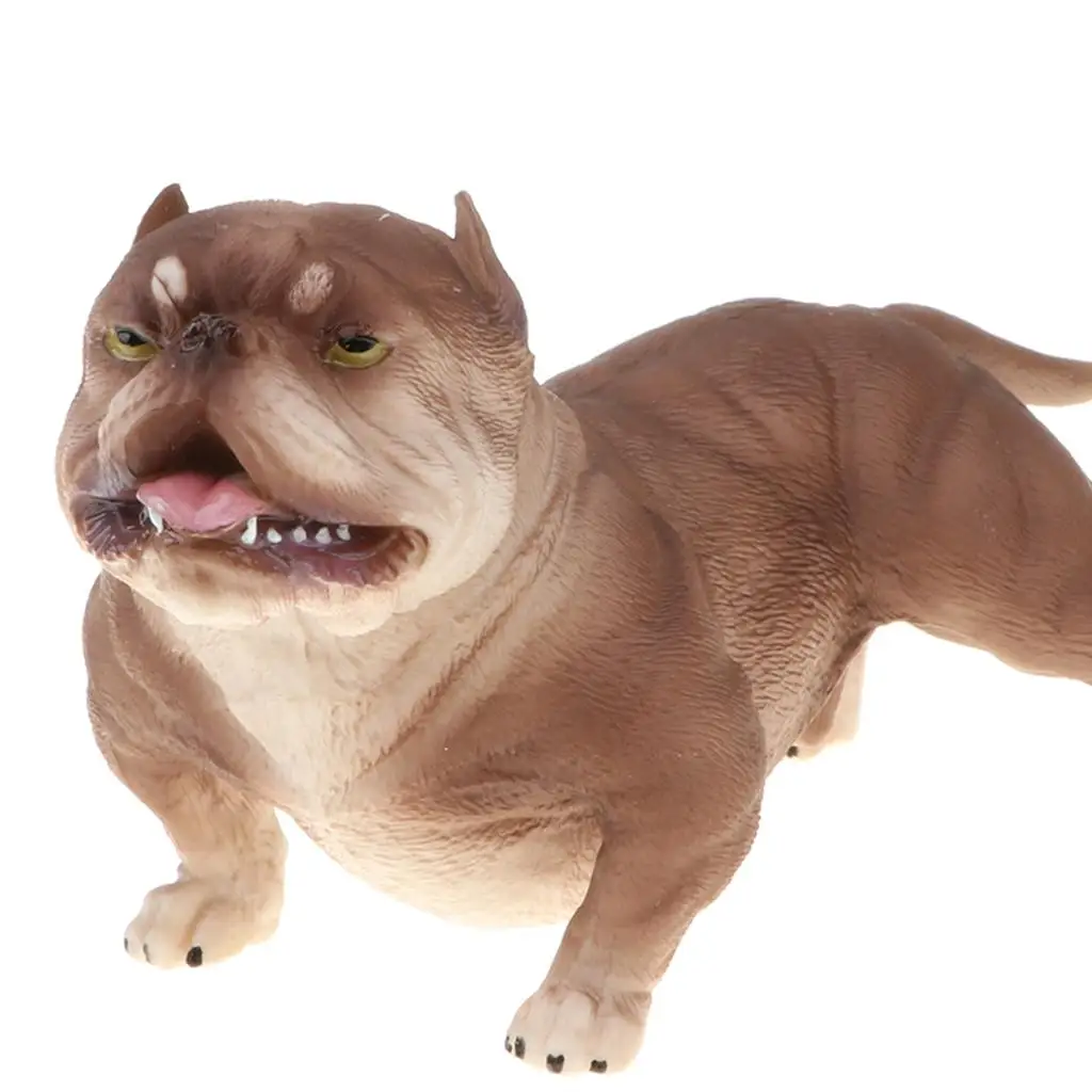 Wild/Farm Animal Simulation Animals Action Figure Pet Dog Model Kids Educational Learning Nature Playset Toy #B