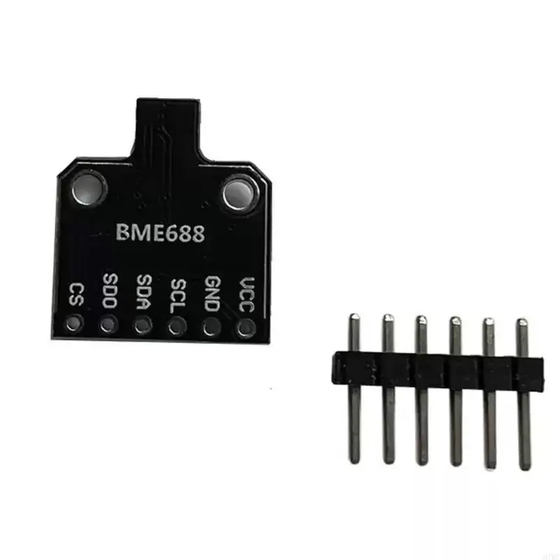 H7BC 5 قطعة BME688 درجة الحرارة والرطوبة الضغط ارتفاعات عالية وحدة حسية ضغط الهواء الرقمي انخفاض استهلاك الطاقة