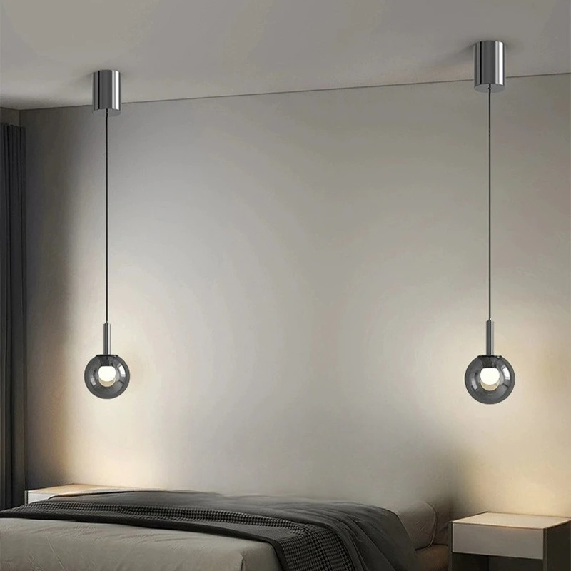 Lampadario da comodino luce di lusso 2025 nuova lampada lampadario sollevabile per soggiorno divano bar sensibile al tocco