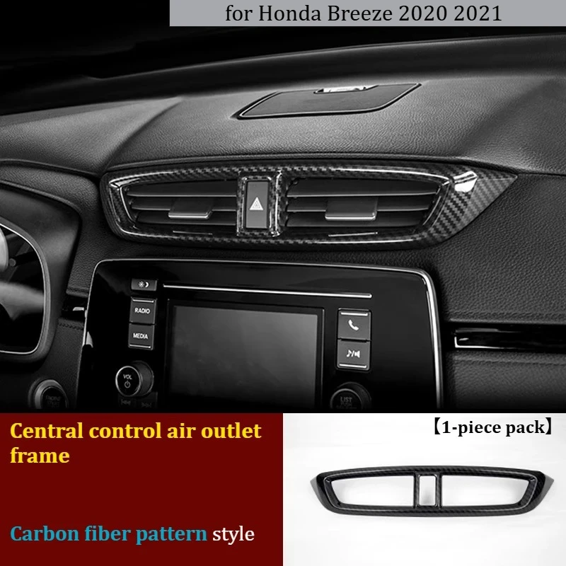 

for Honda Breeze 2020 2021 Steering wheel trim frame/center console air outlet frame/interior modification accessories