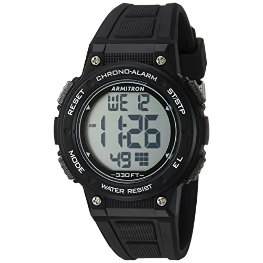 

Women's Digital Chronograph Resin Strap Watch