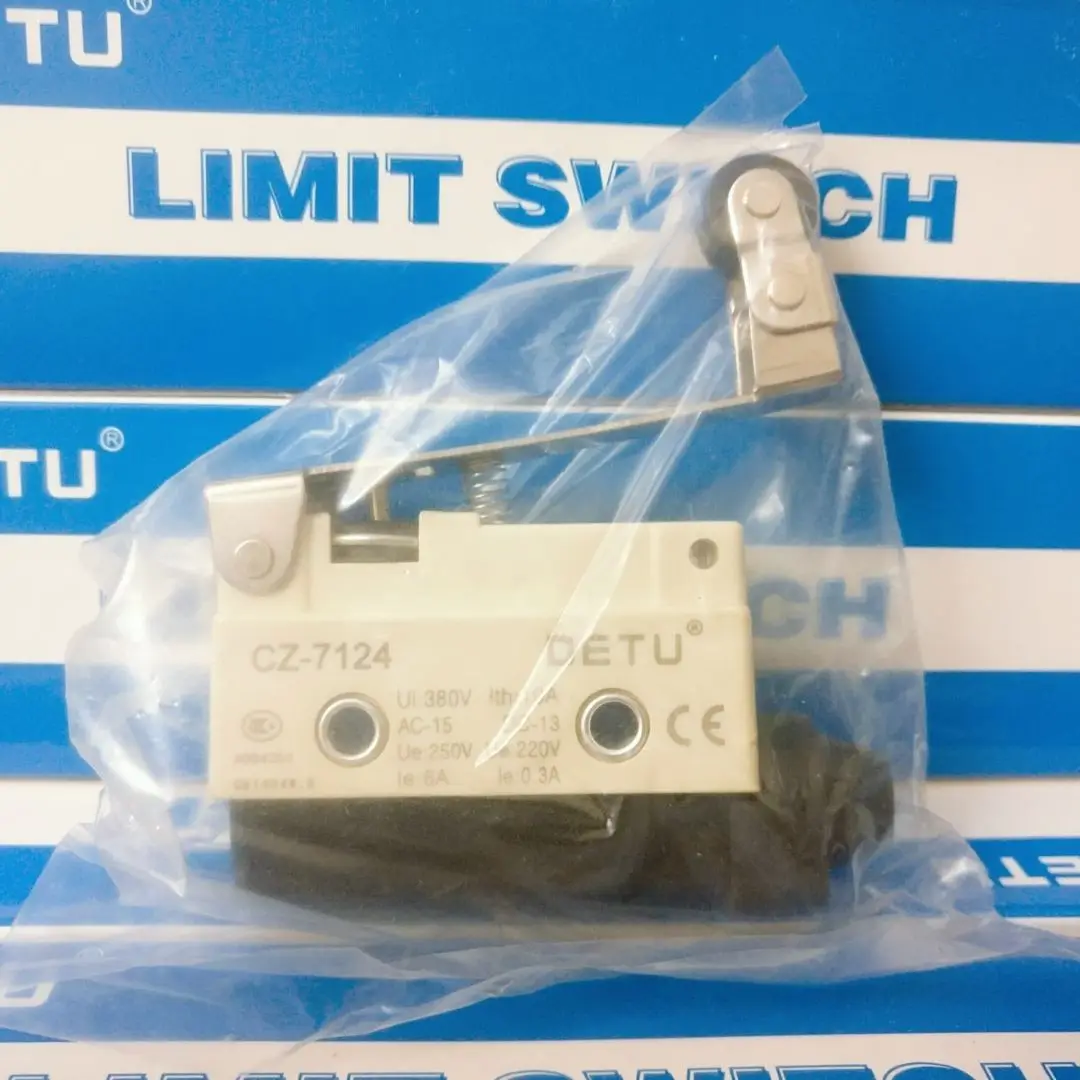 

Detu Electric DETU водонепроницаемый и маслостойкий концевой микропереключатель CZ-7124 с длинным колесом