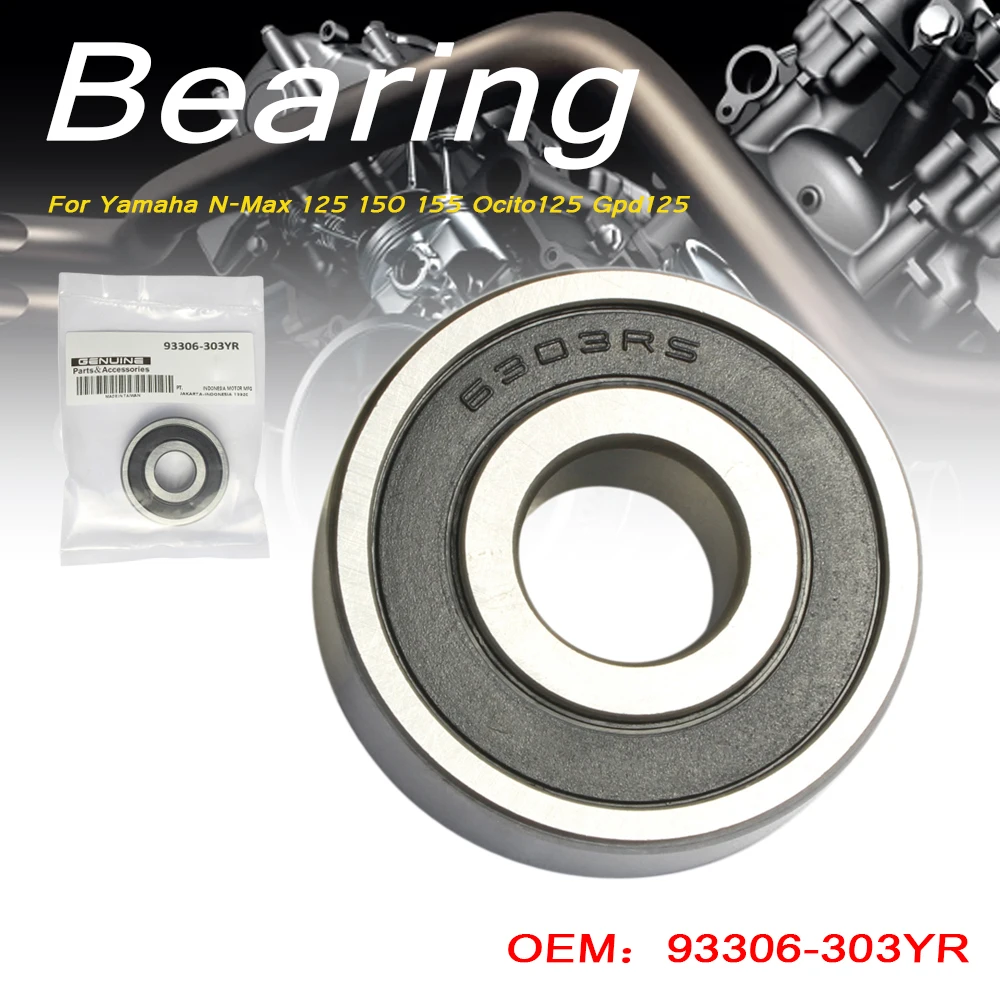 

93306-303YR For Yamaha N-Max 125 150 155 Ocito125 Gpd125 Swingarm/Shockabsorber Bearing