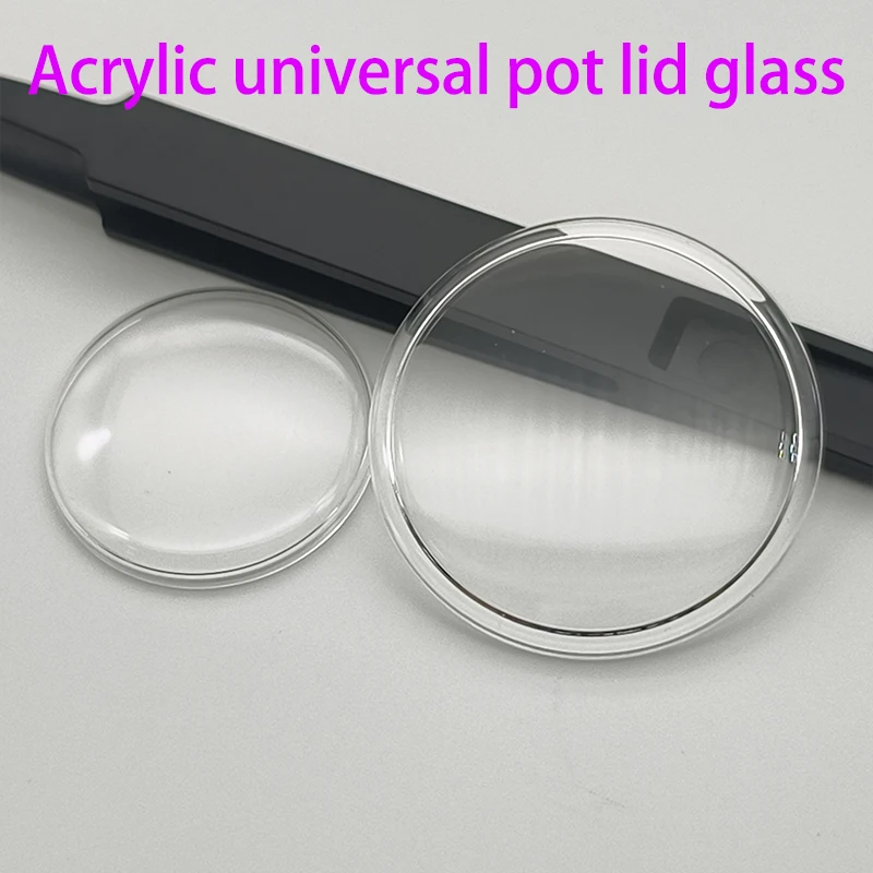 Watch Accessories Acrylic Watch Mirror Dia18~39mm Acrylic Pot Lid High-Quality Watch Mask Transparent Surface Fat Face Mirror