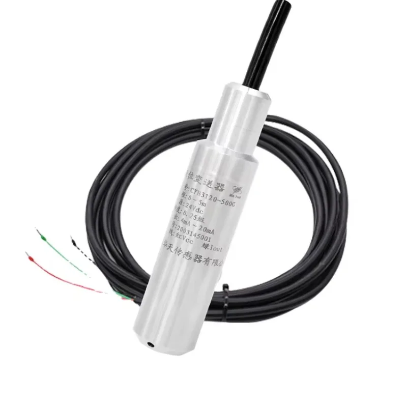 CYB3120 Submersible Hydrostatic Water Level Sensor Probe for River Tank Liquid Level Transmission Quality Pressure Transmitter