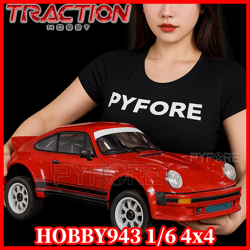 

TRACTION HOBBY 1/6 RC Cars for adults Electric Remote Control Car 4x4 RC Rally Model rc drift car 934 rc car toys for boys