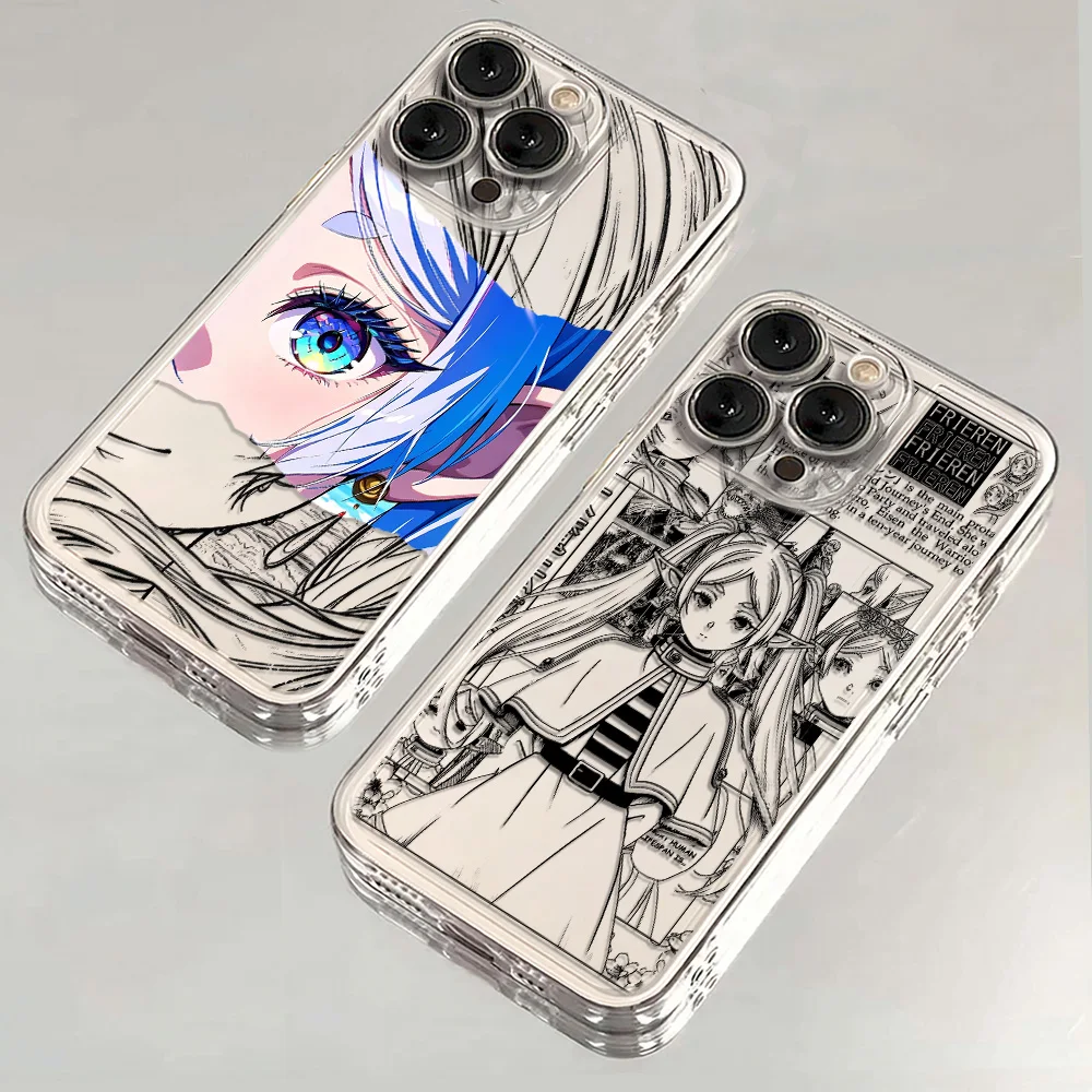 Anime F-Frierens Phone Case For Samsung A57 A07 A36 A26 A56 A16 A06 A55 A35 A25 A15 A05 A54 A34 A24 A14 A13 A53 Clear Back Cover