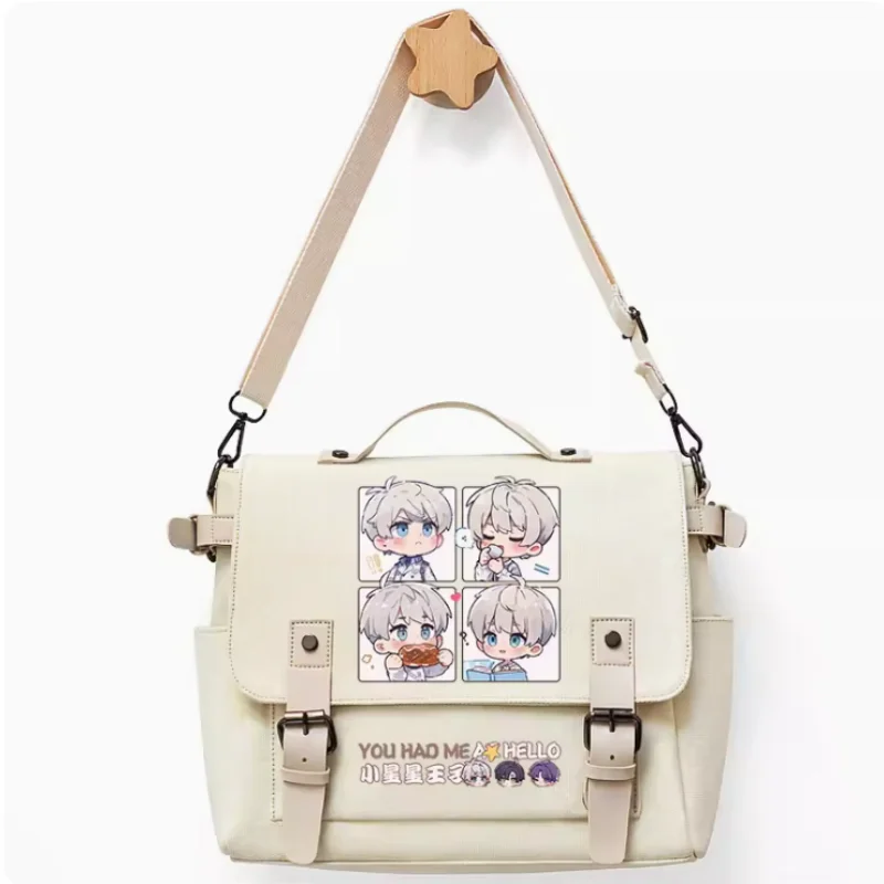 

Anime Love and Deepspace Xavier Bag Unsix Fashion Casual Teenagers Crossbody Student Messenger Handbag B1309