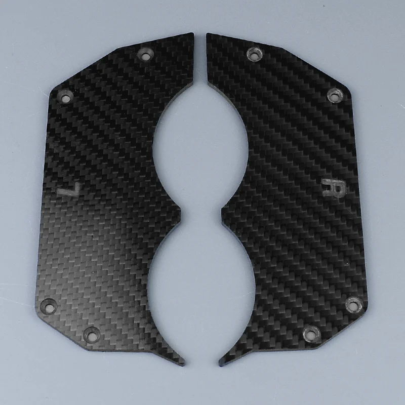 Piastra di copertura delle ruote in fibra di carbonio con sospensione per 1/7 ARRMA RC FELONY 6S Street Bash All-road Muscle Car