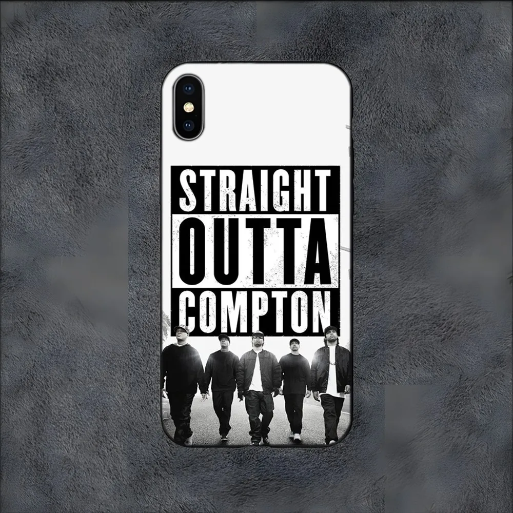 NWA Rap N-Niggaz Wit Attitudes Capa de telefone para Samsung S21, S22, S23, S30, Ultra, S20, S30, Plus, S21 Fe, 10,9,5G Capa de silicone