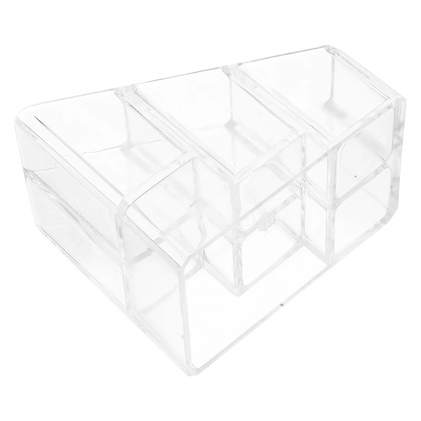 

Clear Acrylic Storage Box Transparent Makeup Organizer For Lipsticks Nail Polish Essential Oil Small Tidy Bedroom