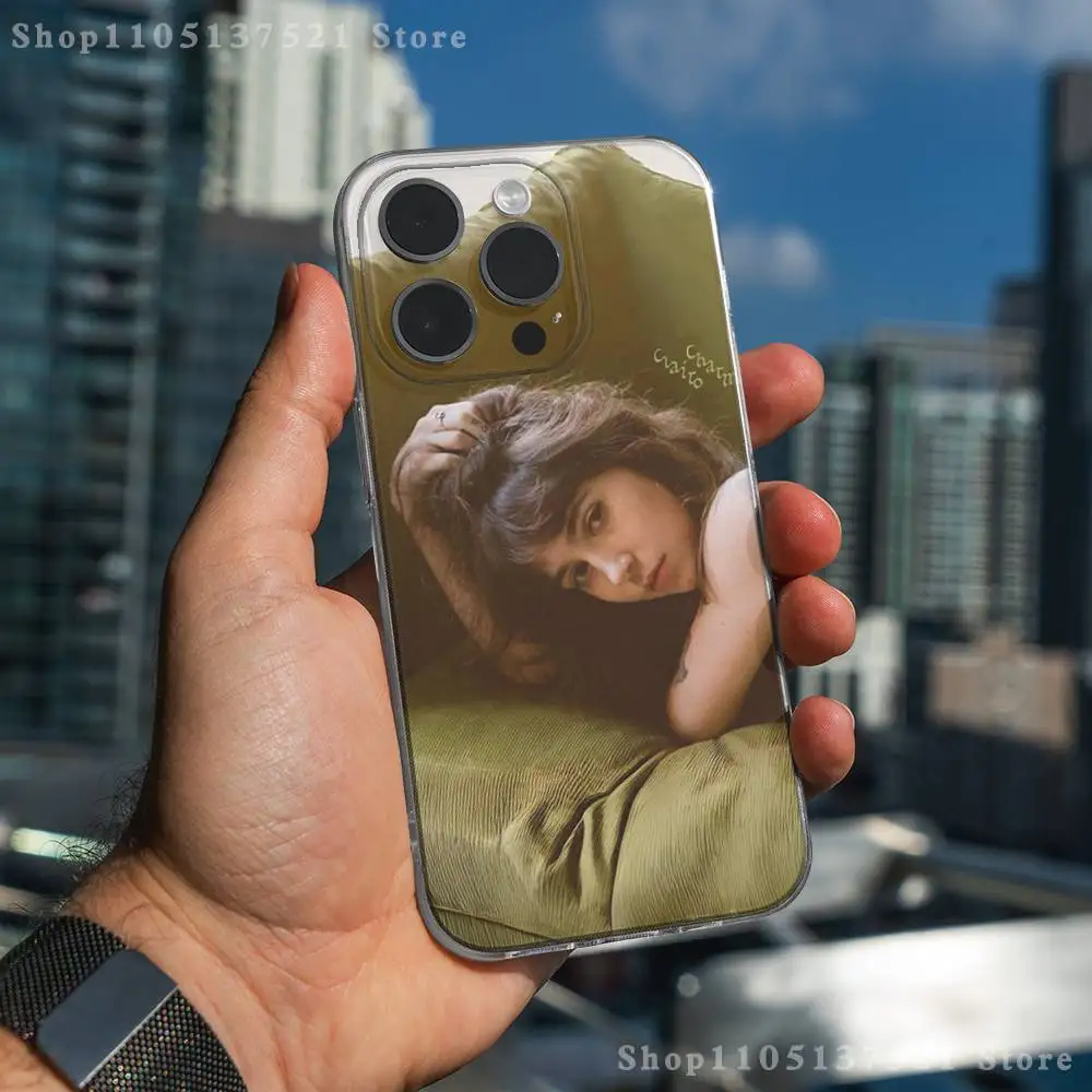 حافظة هاتف Clairo مثيرة لبعض الشخص لهاتف iPhone 17,16,15,14,13,12,11 Pro,Max,Plus,X,XS,XR,SE4,E غطاء ناعم شفاف صغير