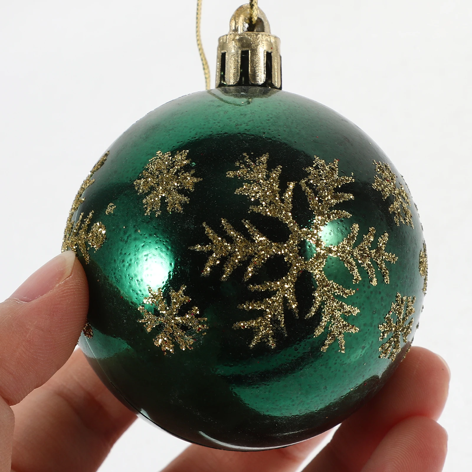 

44Pcs Xmas Tree Ornaments Christmas Balls Decorative Pendants Hanging Decoration Festive Party Supplies Reusable