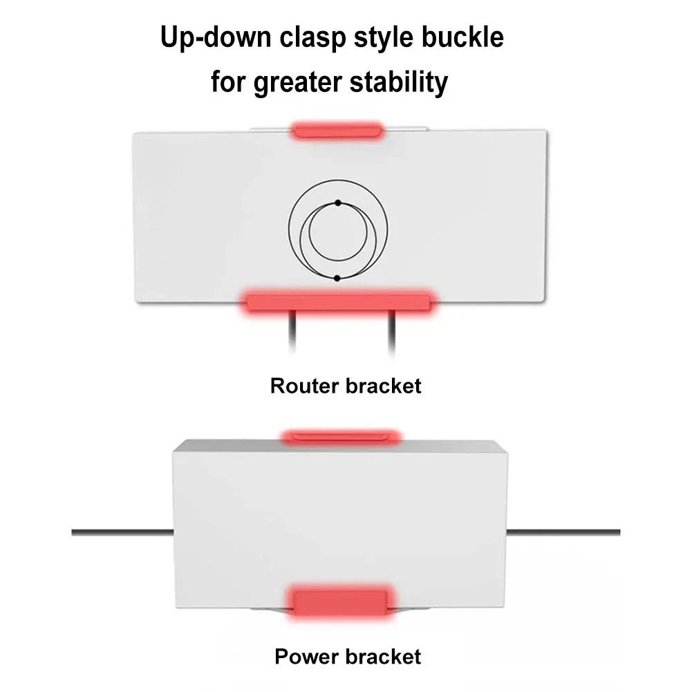 Настенный держатель для хранения, металлический комплект для StarLink Gen3 V3, настенный металлический комплект для установки на крыше, монтажный комплект маршрутизатора для StarLink Gen3