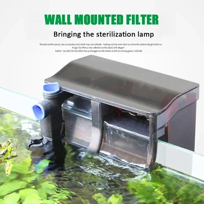 

External Fish Tank Three-in-one Filter Water Change Household Small Silent Oxygenator Water Purification Cycle Aquarium Products