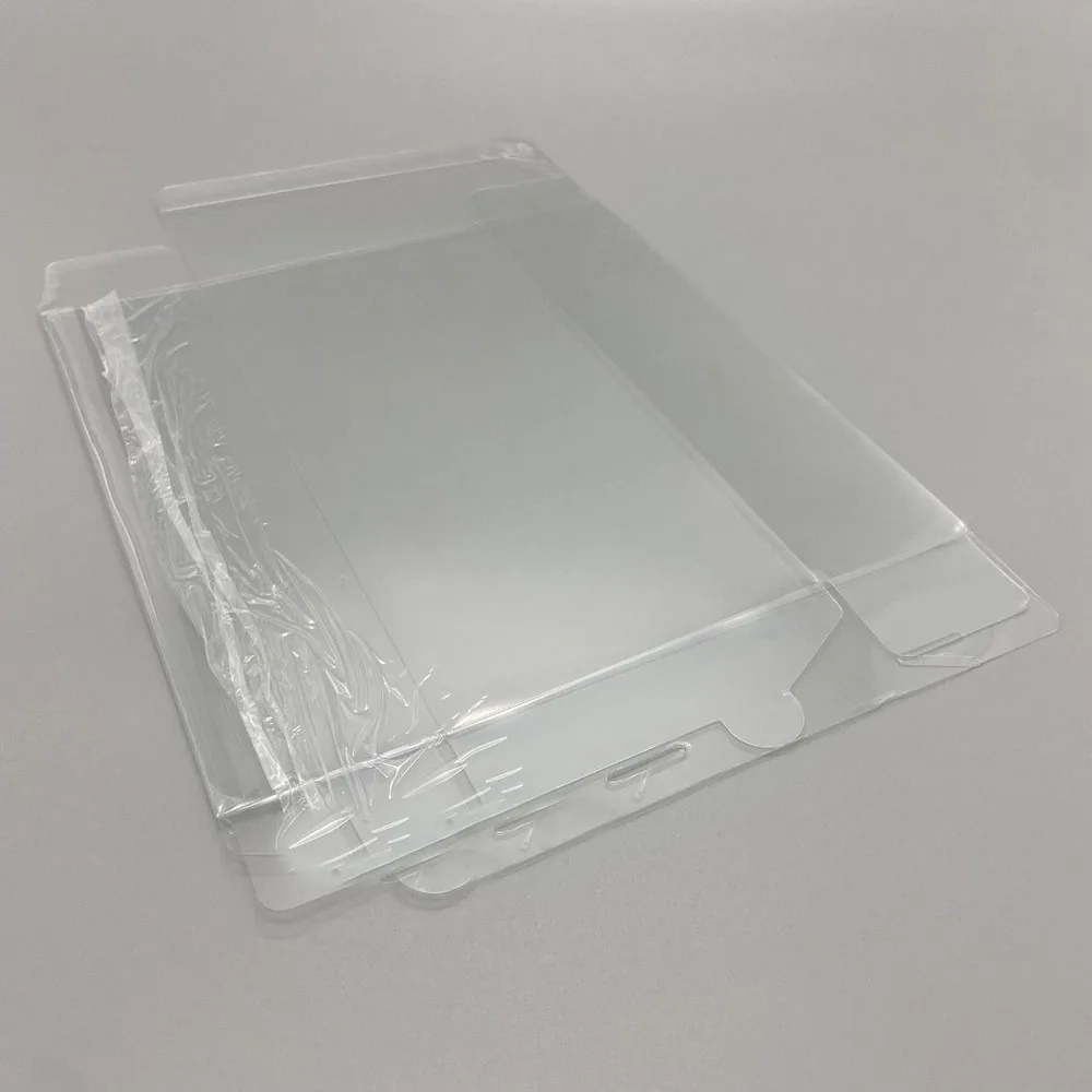 Clear Transparent protective PET cover  For NDS  Limited Edition collection display storage case Protection  box