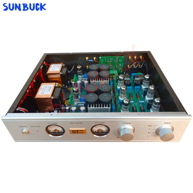 

SUNBUCK 6Z4 6X4 Tube Preamplifier 12AX7 6922 6DJ8 ECC88 Balanced Tube Preamp Amplifier Audio