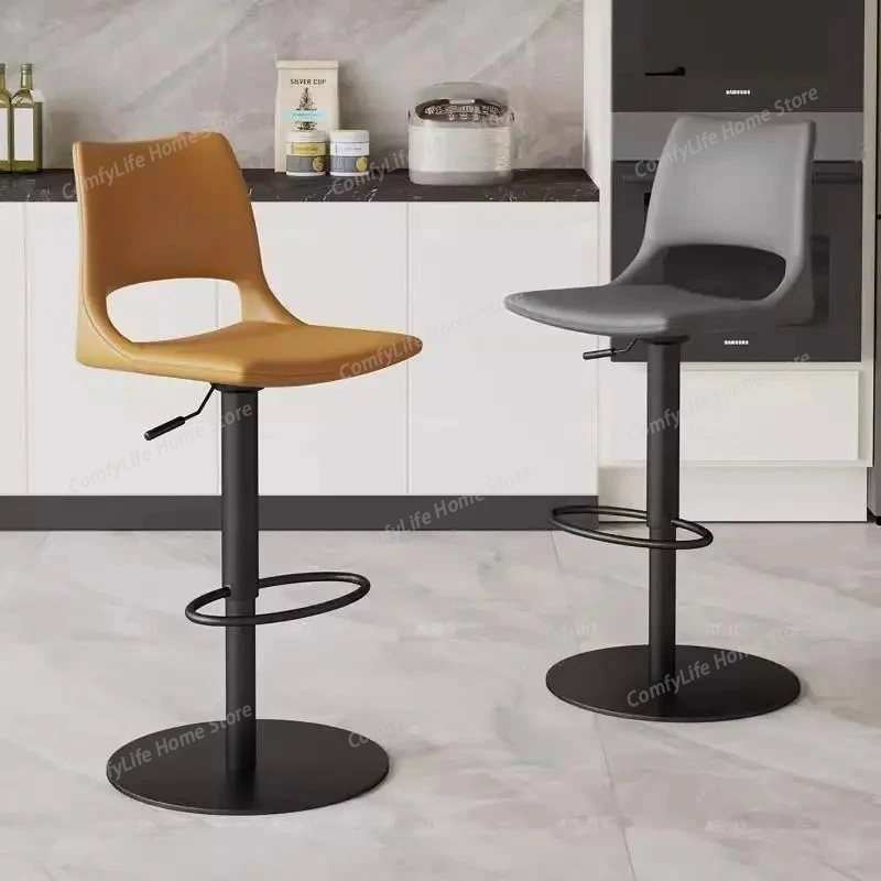 

Bar Chair Family Backrest Swivel Lifting Island Table Dining Table Chair Bar Front Desk Cash Register High Bench Coffee Benchs