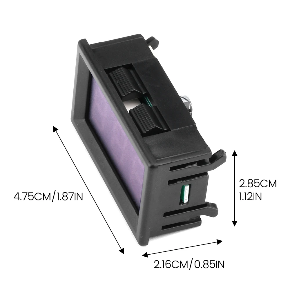 DC 12V 0,56 "Mini LED Digital Detector Del Sensor de Temperatura Con Sonda de Metal NTC Impermeable Termómetro Rango de Medida-50 ~ 300 ℃