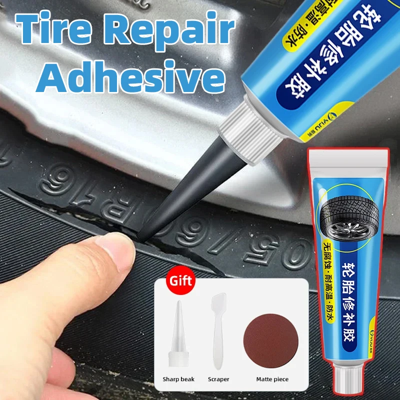 

Tire Repair Black Liquid Powerful Rubber Car Instant Power Tool Wear Resistant Non-Corrosive Adhesive Instant Bonding Repair