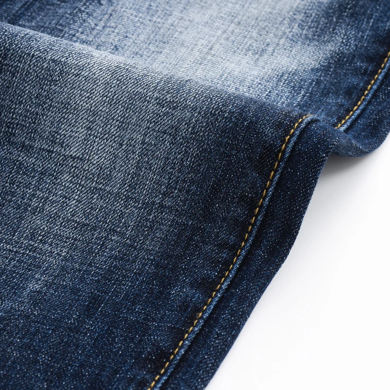 Y2KDesigner Mode Nieuwe Heren Jeans Rimpel Gewassen Nostalgische Stretch Afslanken Blue Jeans High Street Hip Hop Merk Broek Hombre