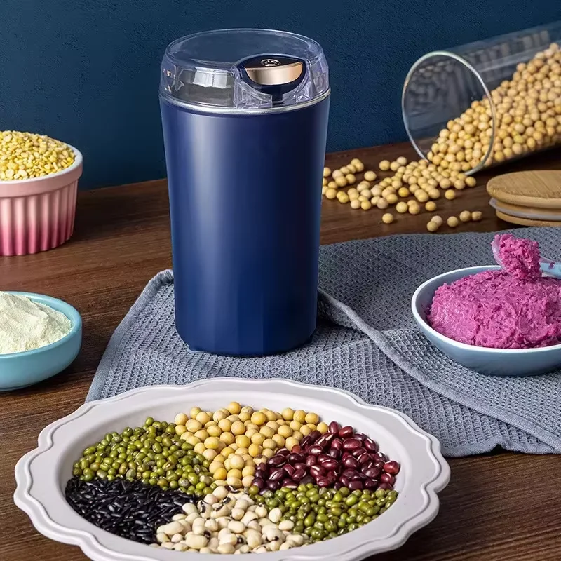 NEW Electric Kitchen Cereal Chopper Gift 8 Blade Coffee Grinder Portable Baby Food Maker Washable Blender Coffee Bean Grinder