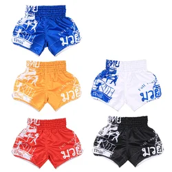 UFC Children‘s Boxing Trunks Soft And Breathable Muay Thai Shorts Kids MMA Fighting Sanda Martial Arts Training Half Pants