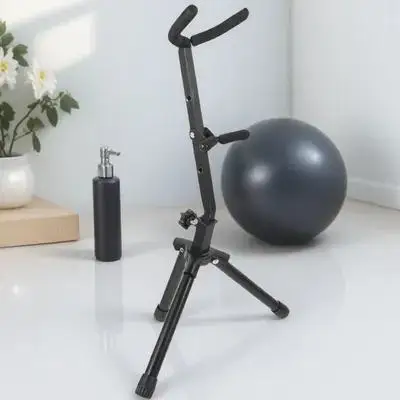 

Saxophone Stand Holder For Alto Tenor Saxophone Floor Instrument Display Rack Portable Storage Support Sturdy Metal Design