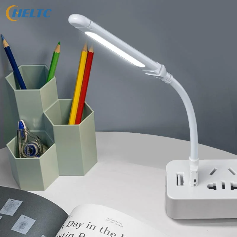 LED Desk Lamp Magnetic Night Light USB Rechargeable Table Lamp Remote Eye-protection Reading Light (Optional Solar Charging)