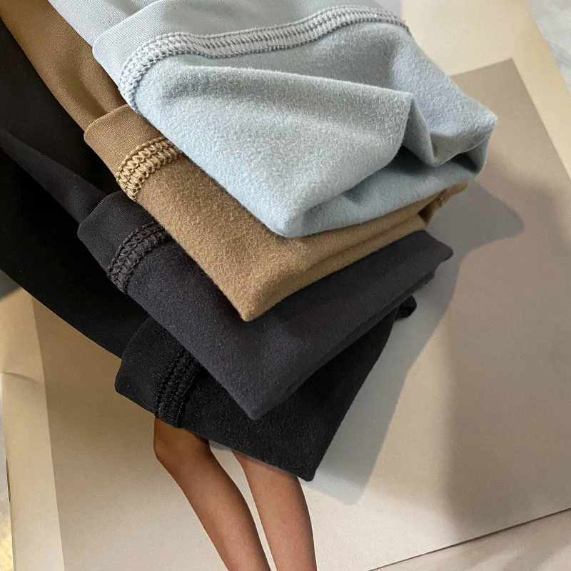 

Autumn Winter Women's High Waist Tight Warm Sport Leggings Elastic Slim Running Cycling Casual Workout Fitness Yoga Pants