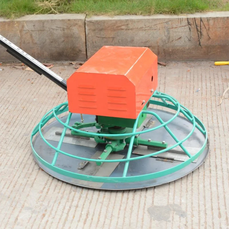 4KW 220V Gasolina Diesel Cimento Pavimento Electric Power Trowel Máquina Pequeno Piso Concreto Acabamento Smoothing Equipamento