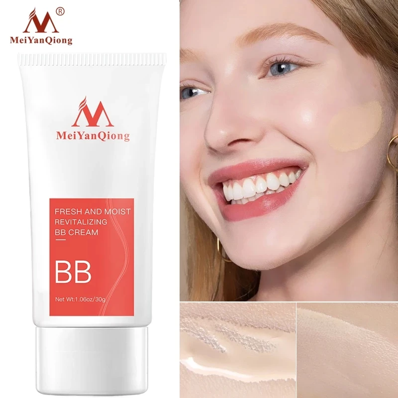 MeiYanQiong Fresh Rejuvenating Moisturizing BB Cream Face Concealer Sunscreen Oil Control Oil Firming Skin